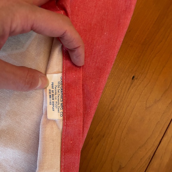 Vintage apron with red tomato paste - fun - Picture 2 of 7